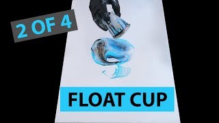 Acrylic Pour (15) - 24x18 Float Cup Pour Series 2