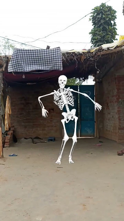 Invisible magic kankal dance vfx funny tiktok short video#short #tiktok #funnyvideo #vfxbiswajit