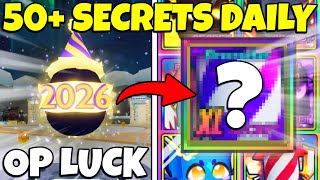 Download Lagu HOW TO HATCH 50+ NEW YEARS SECRETS DAILY IN BUBBLE GUM SIMULATOR INFINITY | BGSI MP3