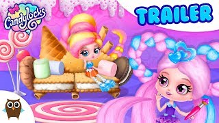 Decorate Candylocks Hair Salon 🎀 New Kids Game | TutoTOONS screenshot 3