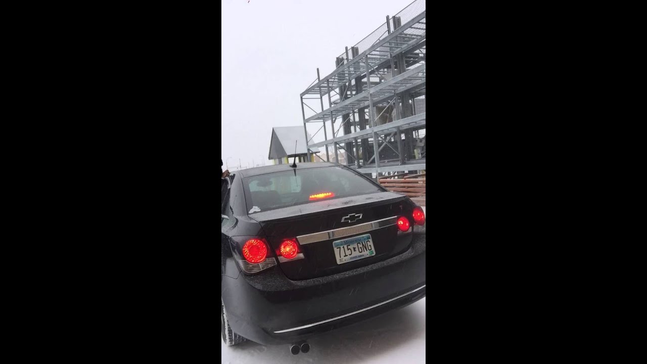 Chevy Cruze 1.4L RS muffler and resonator delete start up! YouTube