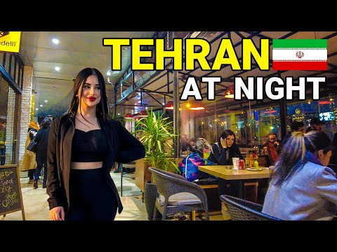 IRAN Today - Tehran at Night 2022 Night Walk Vlog ایران