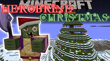 Minecraft: HEROBRINE STOLE CHRISTMAS (Custom Map) Part 1