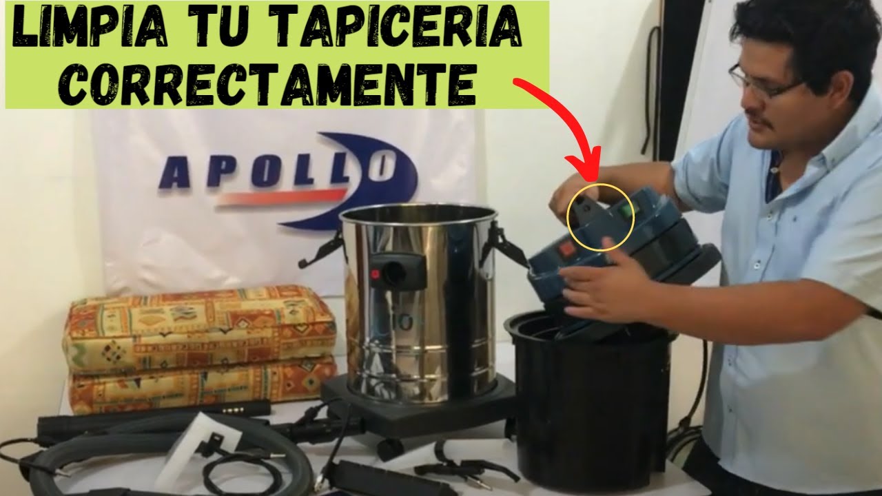 Máquina de INYECCIÓN y SUCCIÓN IDEAL para INICIAR un NEGOCIO de Limpieza de  Tapicería