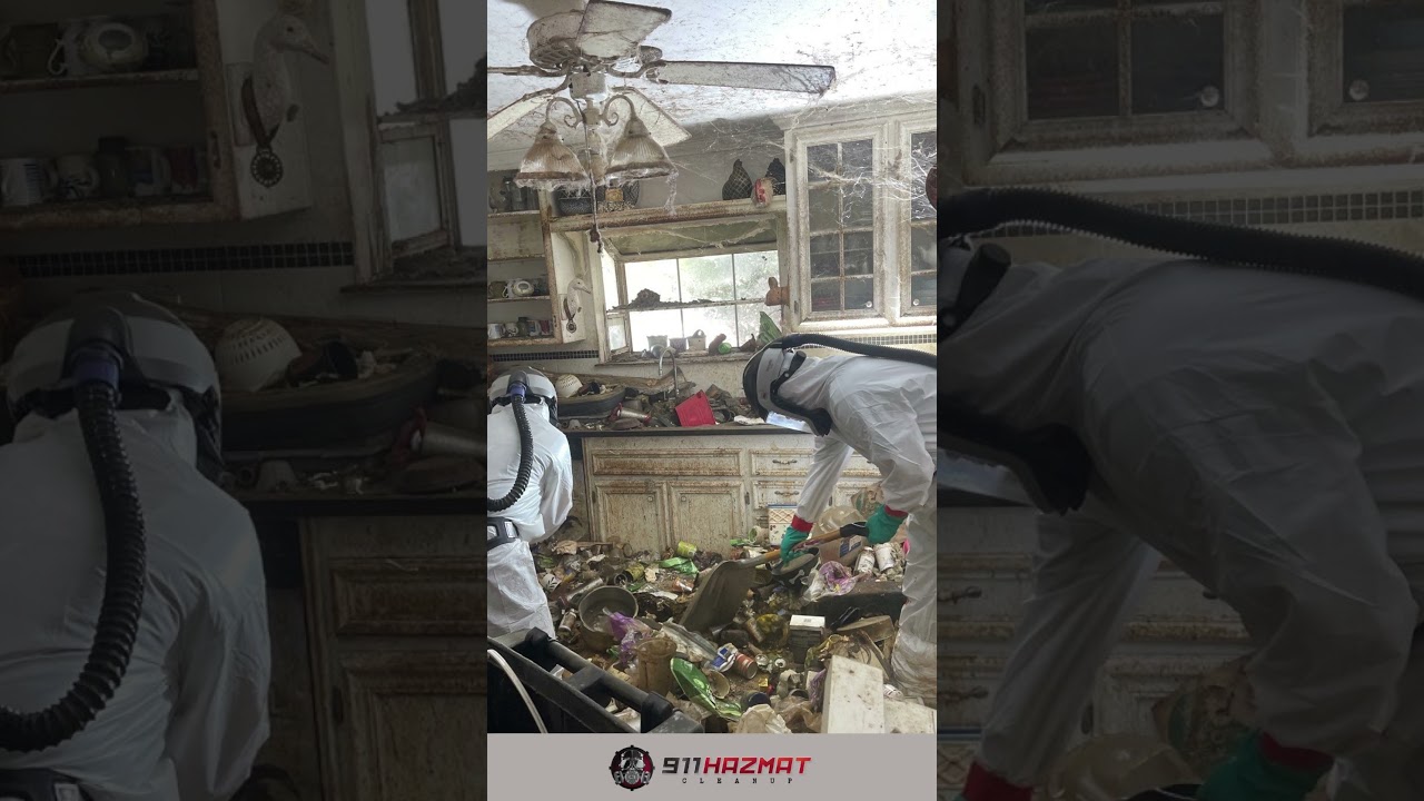 Hoarding Cleanup with 911Hazmat Cleanup 