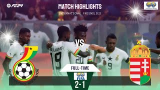 Ghana vs Hungary | International Friendlies Highlights | EAFC 24 #eafc24