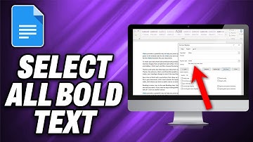 How To Select All Bold Text in Word - Quick Help