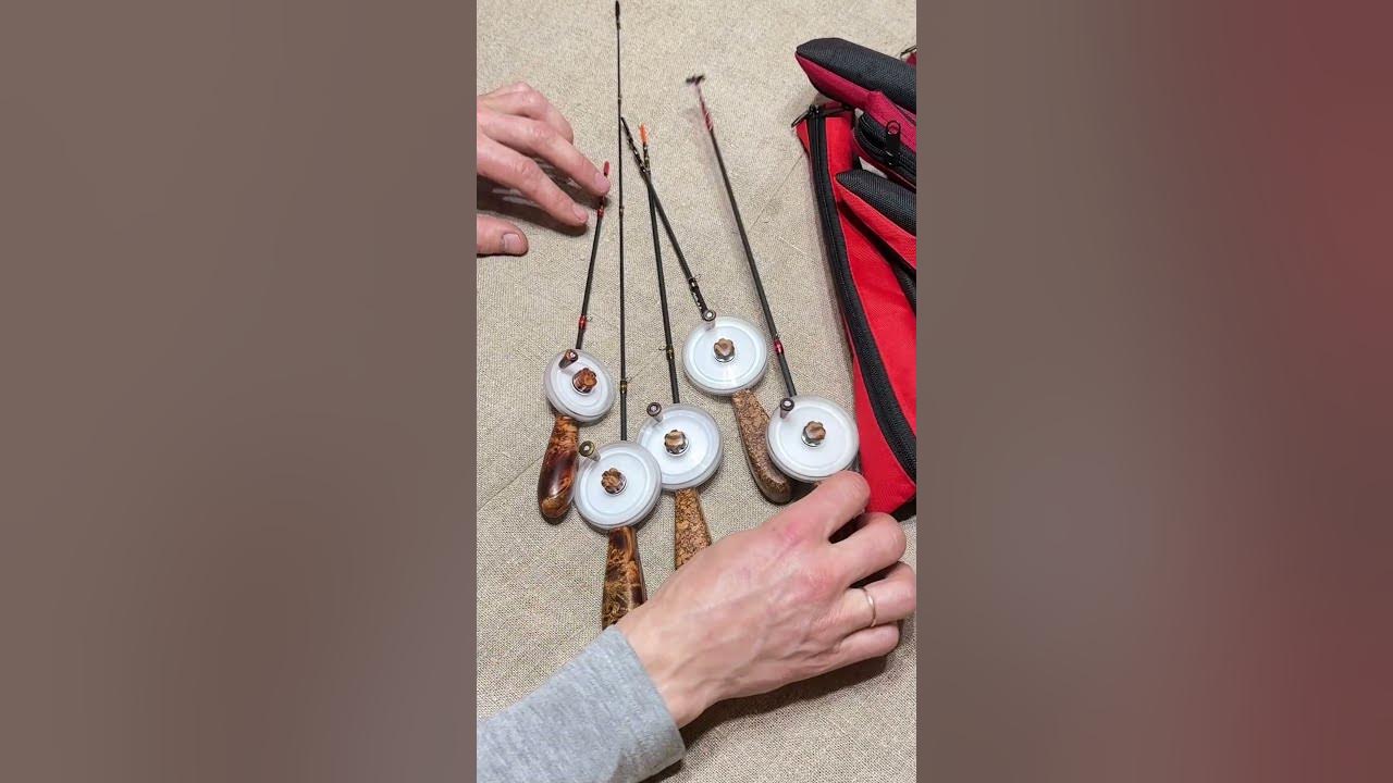 Зимняя рыбалка. Удочка для безмотылки, безнасадки, блеснения. 2025 г ...