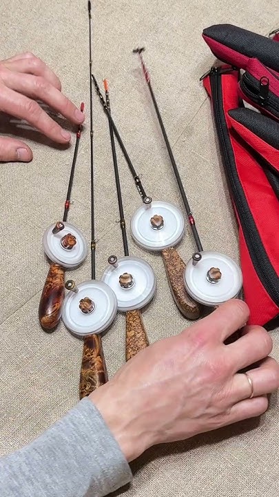 Зимняя рыбалка. Удочка для безмотылки, безнасадки, блеснения. 2025 г ...