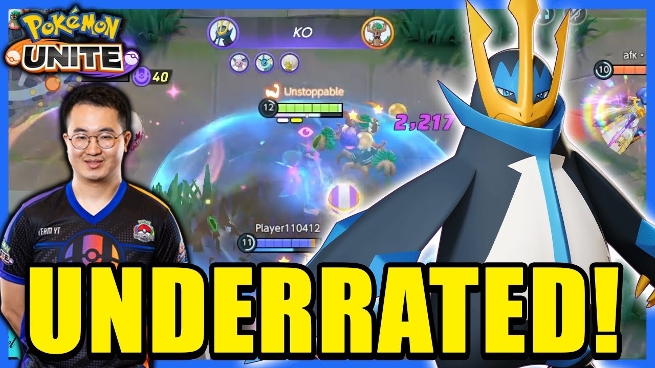 People Are Sleeping On Empoleon! I Am Having Too Much Fun In Rank With This Mon!!! | Pokémon Unite