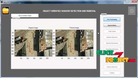 Final Year Projects 2015 |  Object-Oriented Shadow Detection and Removal From Urban