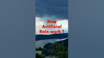 How Artificial Rain work 🌧️...........?#shorts #cloudseeding #rain #shortsfeed .