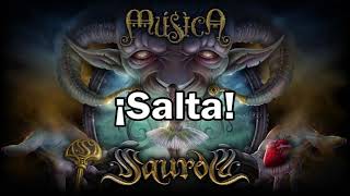 Video thumbnail of "Saurom - Salta (Letra)"