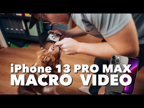 iPhone 13 Pro Max / Macro Video 4K