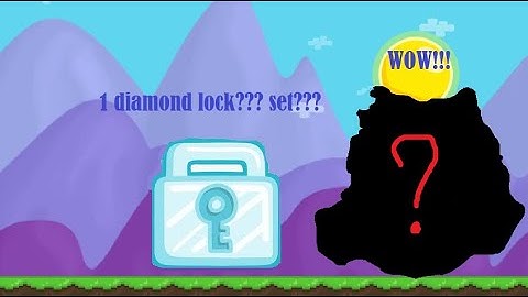 Growtopia 1 wl vs 1 dl set challange!