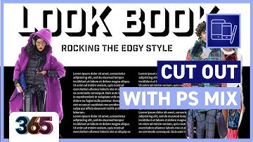 ✂ Cutout with Ps Mix | Photoshop Mix Tutorial  #81/365 Days of Creativity