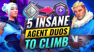 5 BROKEN Agent Duos That Make You RANK UP FAST - Valorant