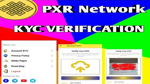 PXR Network KYC process// PXR Coin PXR Network Withdraw #PXR