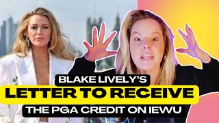 BLAKE LIVELY'S PGA LETTER!