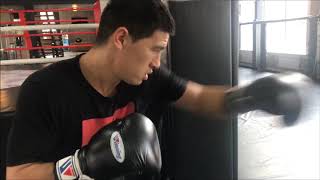 Bivol highlights / Хайлайт тренировки на снарядах Дмитрия Бивола после поединка с Джо Смитом мл