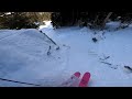 Arapahoe Basin Ski Area - The Spine down into The Rock Garden