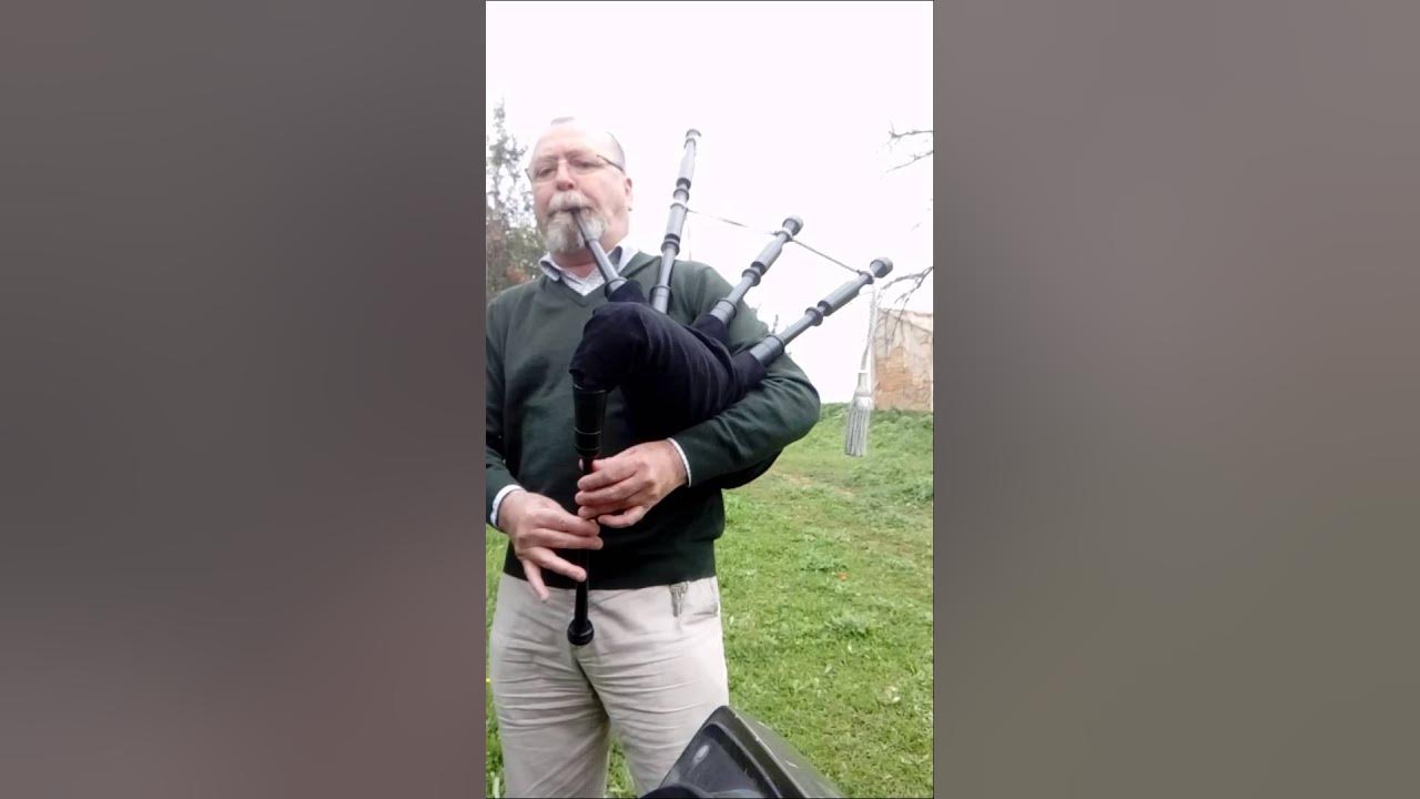 BAGPIPE GALORE...DELRIN BAGPIPES...thanks so much to my Scottish friends. YouTube