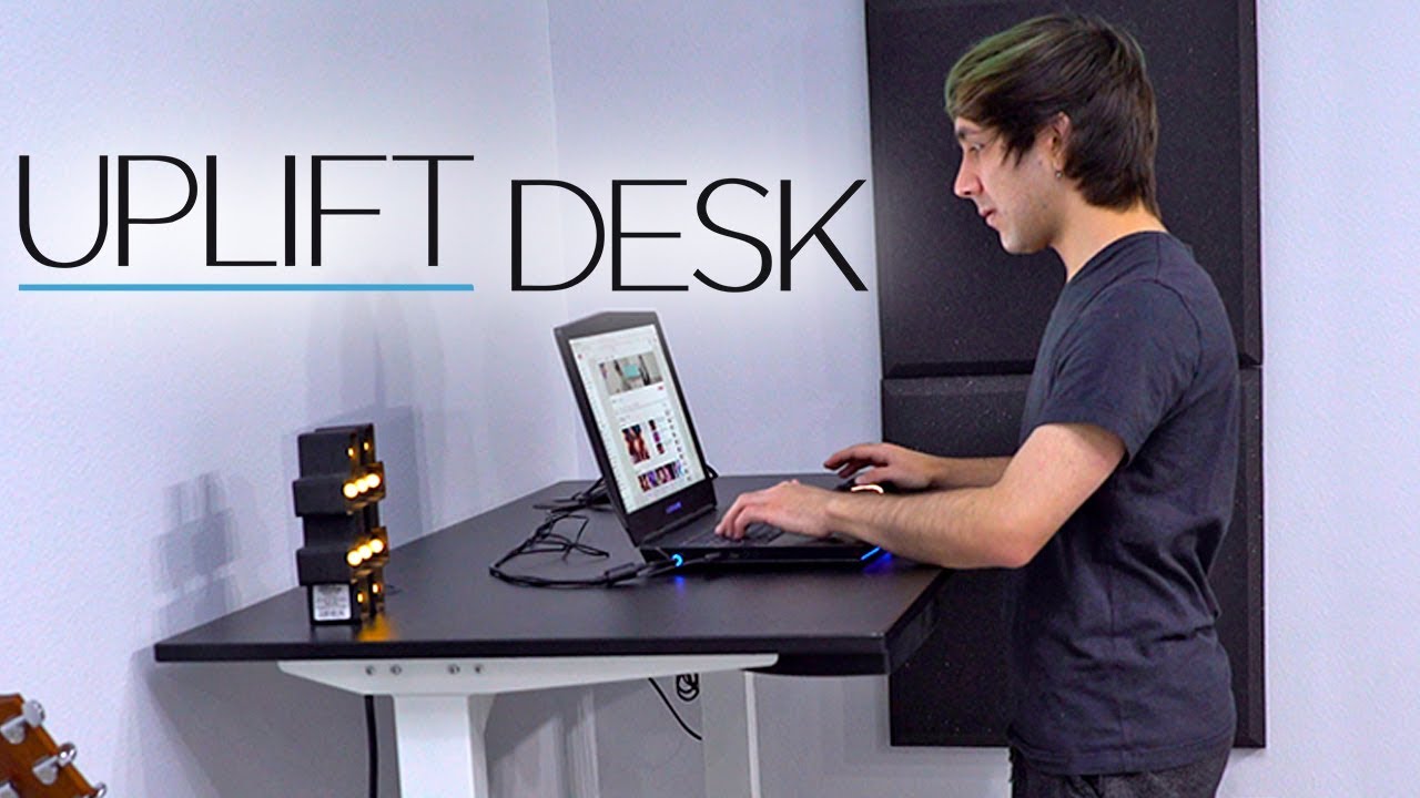 Height Adjustable Standing Desk UPLIFT Desk Review YouTube Height Adjustable Standing Desk UPLIFT Desk Review YouTube