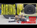 Viair 400P Automatic Air Compressor  - Airing up a totally flat tire! Test and Review