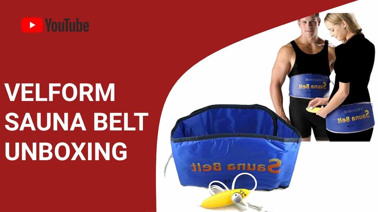 Velform Sauna Belt Unboxing 🔥🔥🔥 YouTube