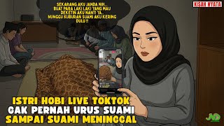 Azab Istri Gak Tau Diri Suami Meninggal Masih Sempet   Animasi Azab