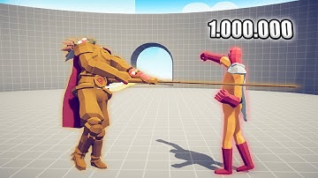 1.000.000 DAMAGE KING SWORD 1 vs 1 TOURNAMENT - TABS | Totally Accurate Battle Simulator 2022