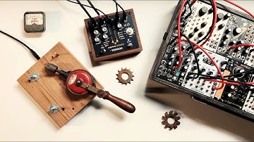 Toolbox Textures Two: Hand-Cranked Drill With Piezo Sound Device, Modular Synth, Pedal Electronics