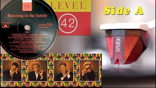 Level 42 - 'Running in the Family' 1987 / Lado A (completo)