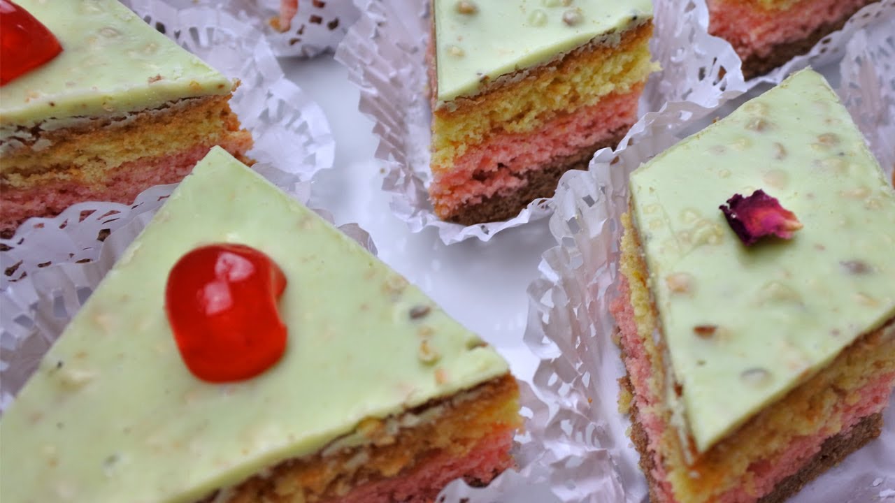 حلوة الطبقات بالزيت والفلان بـ 3 أذواق وألوان مختلفة سهلة واقتصادية حضريها دفعة واحدة - طبخات ياسمين