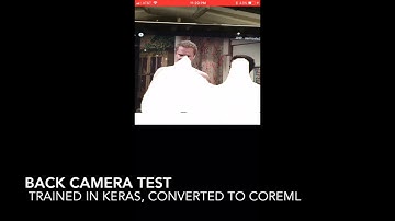 Realtime Image Segmentation on iOS, Keras + CoreML