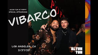 Vibarco: Special Performance and bottle service at Poppy, Los Angeles