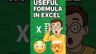 Usefull Formula In Excel 😮🤯 #tusharrawani