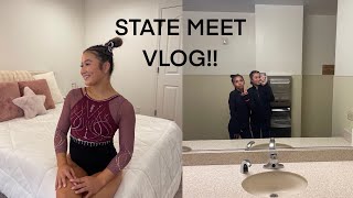 STATE MEET vlog!!