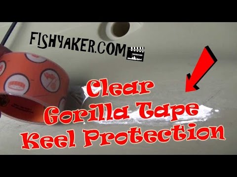 Clear Gorilla Repair Tape for Kayak and Canoe Keel and ...
