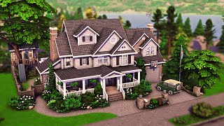 Big Copperdale Family Home | The Sims 4 High School Years Speed Build