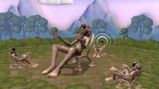 Spore Creature Creator Video - Homo Sunbathus Tribe