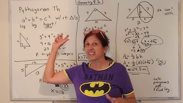 Geometry: Pythagorean Theorem (9.2)