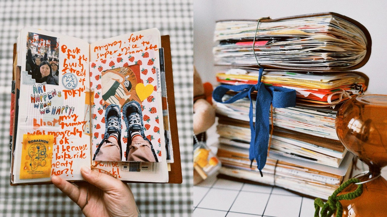 Completed Journal Flip Through 2024 | Traveler’s Notebook Setup & Inspiration