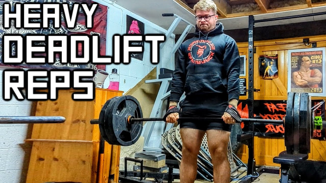 HEAVY DEADLIFTS in the COLD Strongman Deadlift Session YouTube