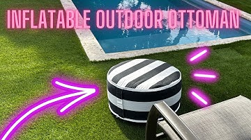 LVTXIII Outdoor Inflatable Ottoman FULL REVIEW!