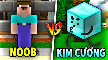 THỬ THÁCH Troll NOOB Bằng KHỐI KIM CƯƠNG Trong Minecraft!!