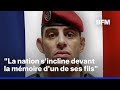 "La nation s'incline": Catherine Vautrin, ministre des Armées, rend hommage à Florian Montorio