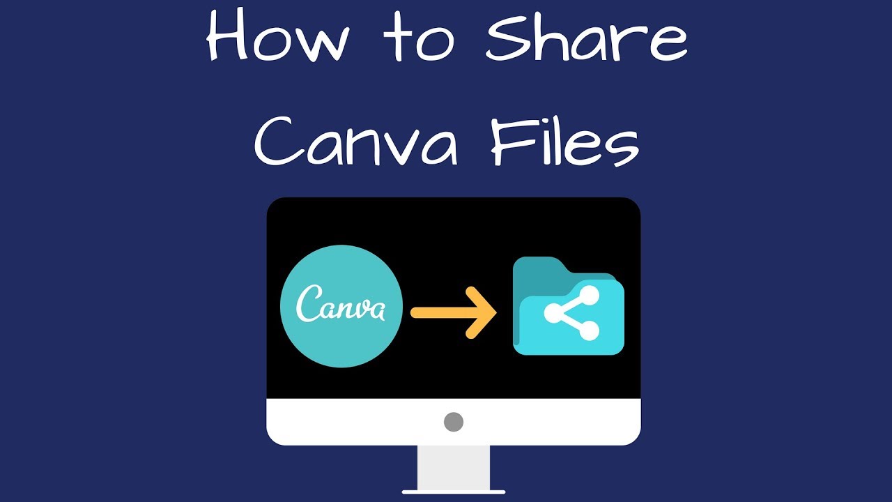 how do i share my canva presentation with others