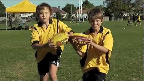 AFL KiwiKick Skills - Getting Started