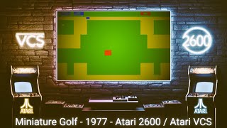 Miniature Golf - 1977 - Atari 2600 ( Atari VCS ) screenshot 3